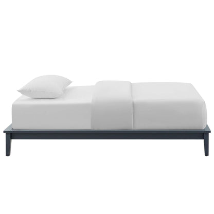 Modway Outlet Lodge Wood Twin Platform Bed Frame by Modway  Bedroom Furniture Gray - MOD-6053-GRY