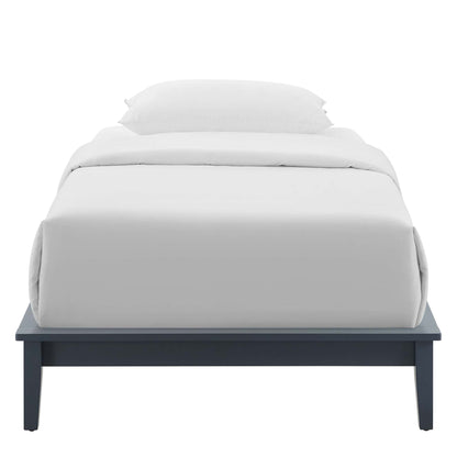 Modway Outlet Lodge Wood Twin Platform Bed Frame by Modway  Bedroom Furniture Gray - MOD-6053-GRY