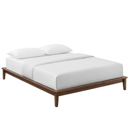 Modway Outlet Lodge Wood Full Platform Bed Frame by Modway  Bedroom Furniture Walnut - MOD-6054-WAL