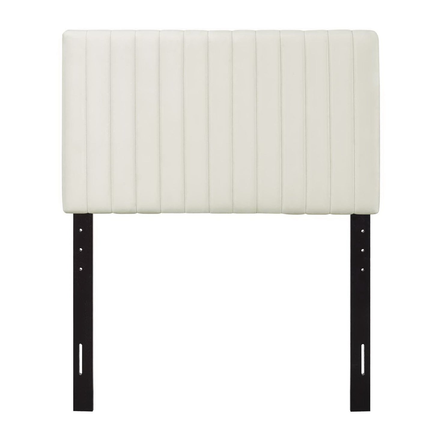 Modway - Keira Performance Velvet Twin Headboard by Modway  Bedroom Headboards White - MOD-6093-IVO