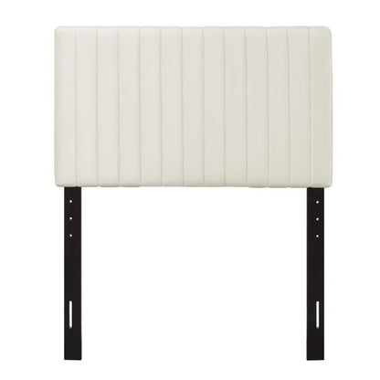 Modway - Keira Performance Velvet Twin Headboard by Modway  Bedroom Headboards White - MOD-6093-IVO