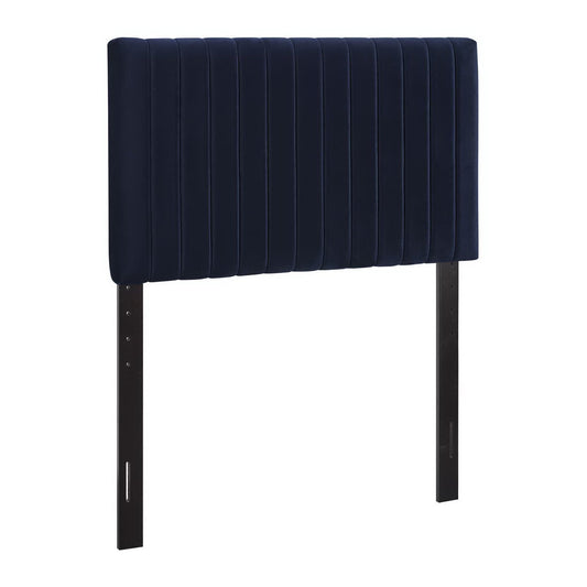 Modway - Keira Performance Velvet Twin Headboard by Modway  Bedroom Headboards Blue - MOD-6093-MID