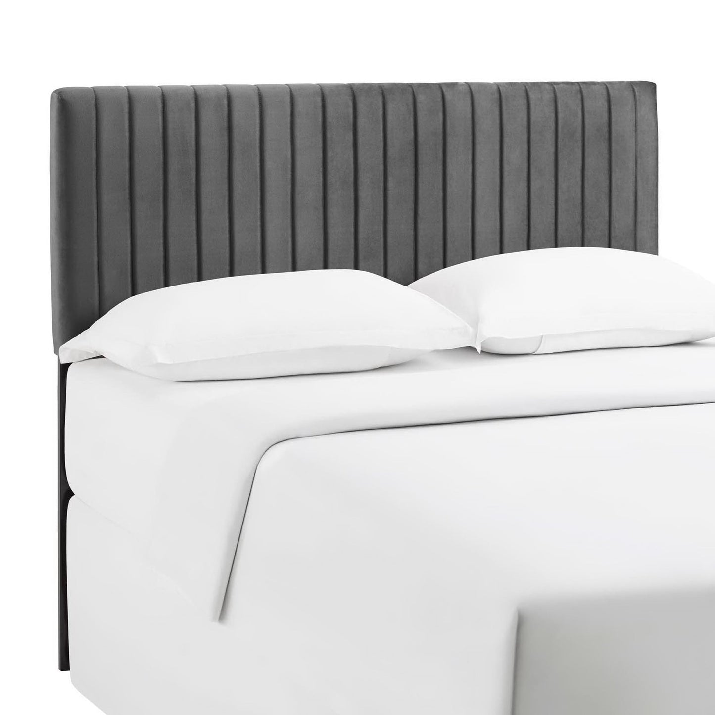 Modway Outlet Keira Performance Velvet Full / Queen Headboard by Modway  Bedroom Furniture Gray - MOD-6095-GRY