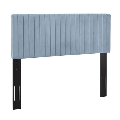 Modway - Keira Performance Velvet Full / Queen Headboard by Modway  Bedroom Headboards Blue - MOD-6095-LBU