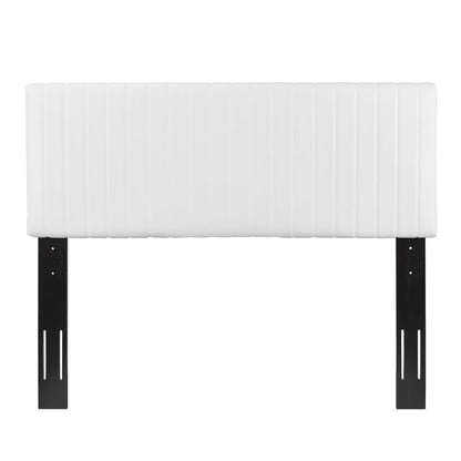 Modway - Keira Faux Leather Full / Queen Headboard by Modway  Bedroom Headboards White - MOD-6096-WHI