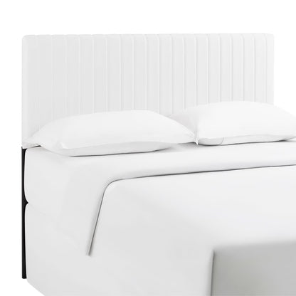 Modway - Keira Faux Leather King/California King Headboard by Modway  Bedroom Headboards White - MOD-6098-WHI
