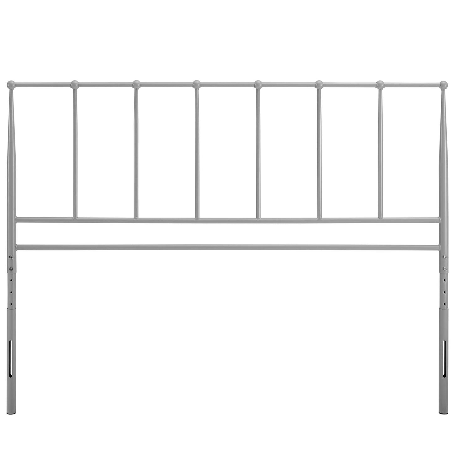 Modway Outlet Kiana Metal Stainless Steel Full Headboard by Modway  Bedroom Furniture Gray - MOD-6104-GRY