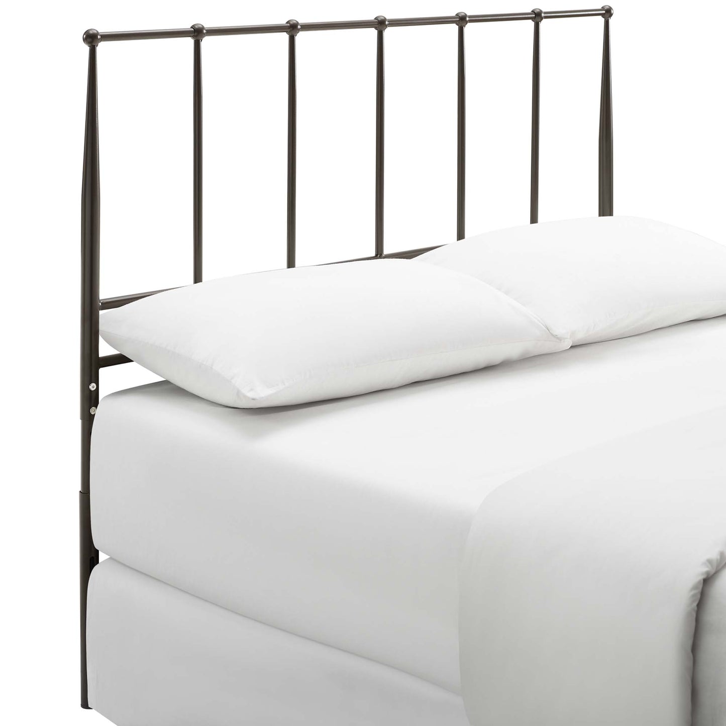 Modway Outlet Kiana Metal Stainless Steel Queen Headboard by Modway  Bedroom Furniture Brown - MOD-6105-BRN