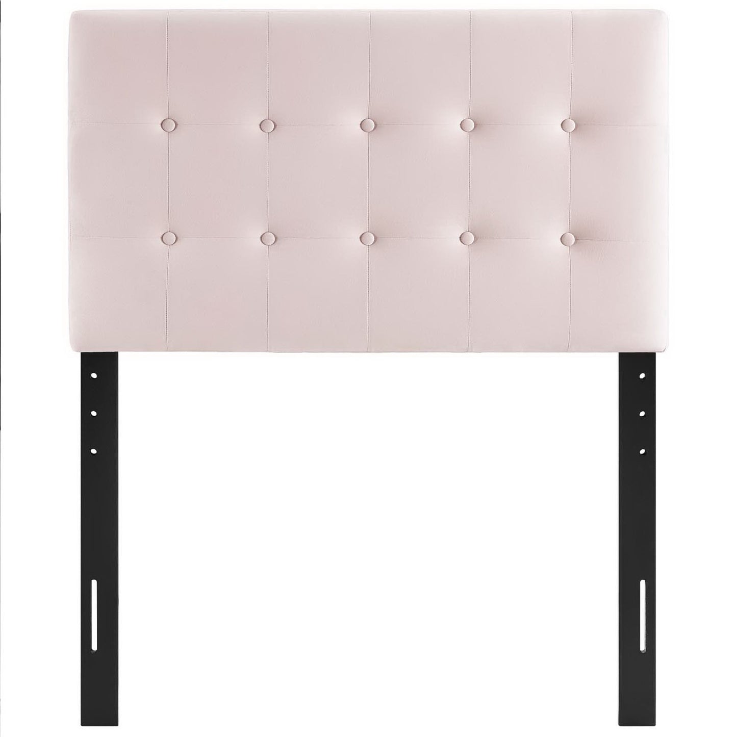 Modway - Emily Biscuit Tufted Performance Velvet Twin Headboard by Modway  Bedroom Headboards Red - MOD-6114-PNK