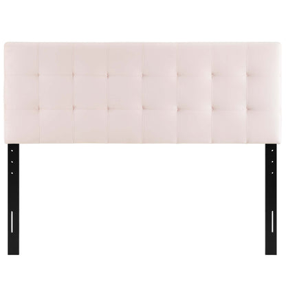 Modway - Lily Biscuit Tufted Performance Velvet Full Headboard by Modway  Bedroom Headboards Red - MOD-6119-PNK