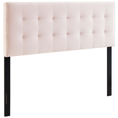 Modway - Lily Biscuit Tufted Performance Velvet Queen Headboard by Modway  Bedroom Headboards Red - MOD-6120-PNK