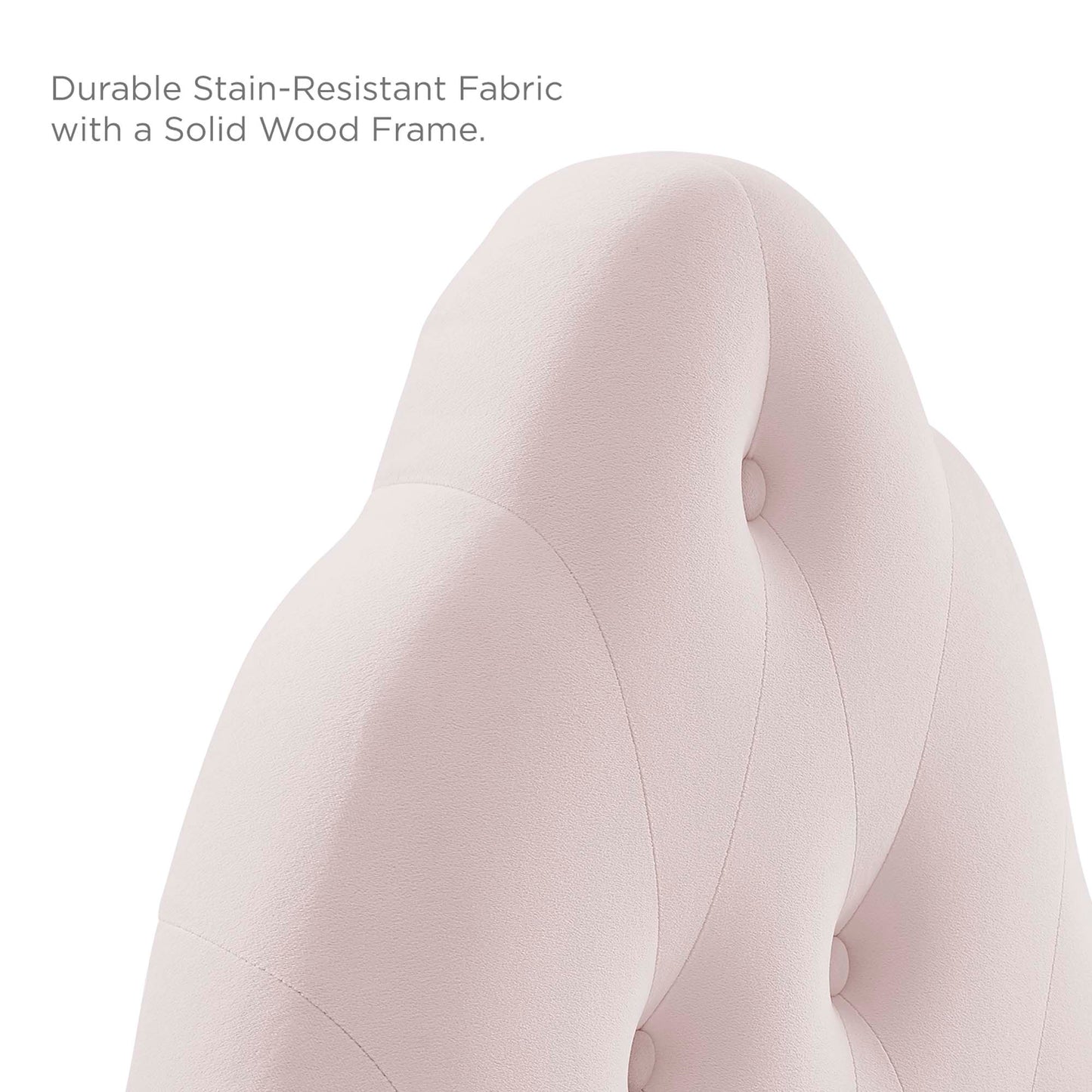 Modway - Sovereign Diamond Tufted Performance Velvet Twin Headboard by Modway  Bedroom Headboards Red - MOD-6122-PNK