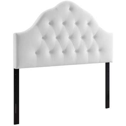 Modway - Sovereign Diamond Tufted Performance Velvet Queen Headboard by Modway  Bedroom Headboards White - MOD-6124-WHI