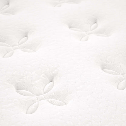 Modway - Jenna 8" Innerspring and Foam Full Mattress by Modway  Mattresses Twin White - MOD-6134-WHI