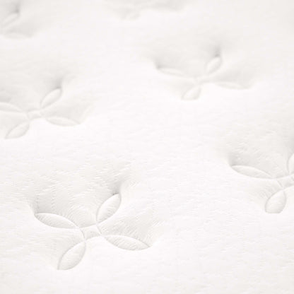 Modway - Jenna 8" Innerspring and Foam King Mattress by Modway  Mattresses Twin White - MOD-6136-WHI