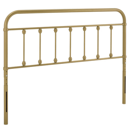 Modway - Sage Metal Full Headboard by Modway  Bedroom Headboards Yellow - MOD-6153-GLD