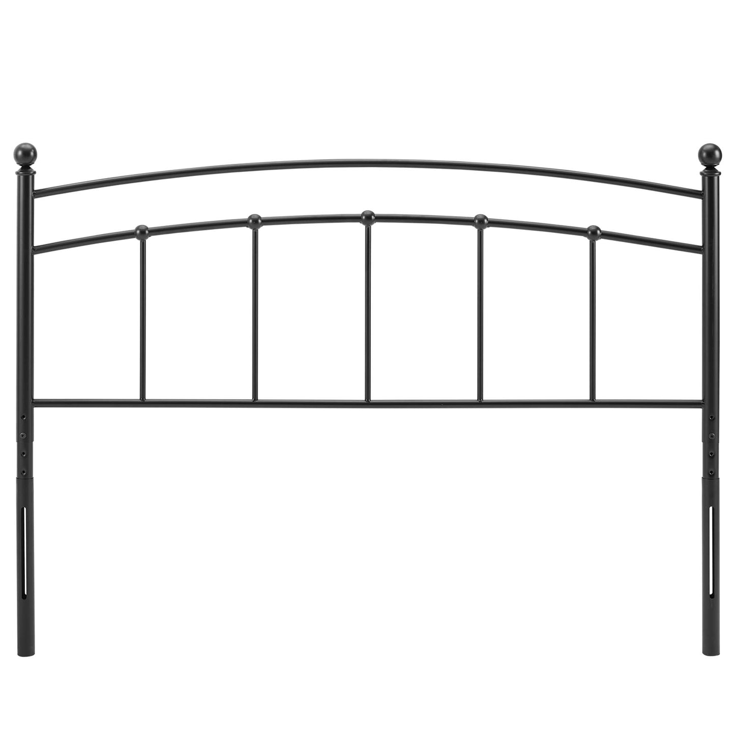 Modway - Abigail Metal Twin Headboard by Modway  Bedroom Headboards Black - MOD-6156-BLK