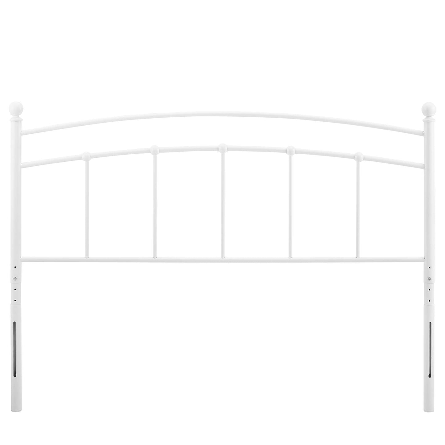 Modway - Abigail Metal Twin Headboard by Modway  Bedroom Headboards White - MOD-6156-WHI