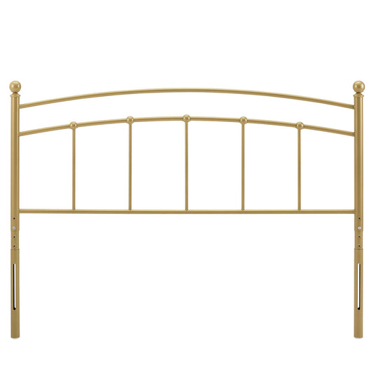Modway - Abigail Metal Full Headboard by Modway  Bedroom Headboards Yellow - MOD-6157-GLD