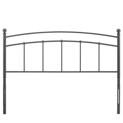 Modway - Abigail Metal Full Headboard by Modway  Bedroom Headboards Gray - MOD-6157-GRY