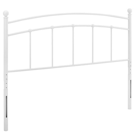 Modway - Abigail Metal Full Headboard by Modway  Bedroom Headboards White - MOD-6157-WHI