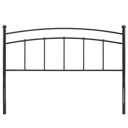 Modway - Abigail Metal Queen Headboard by Modway  Bedroom Headboards Black - MOD-6158-BLK