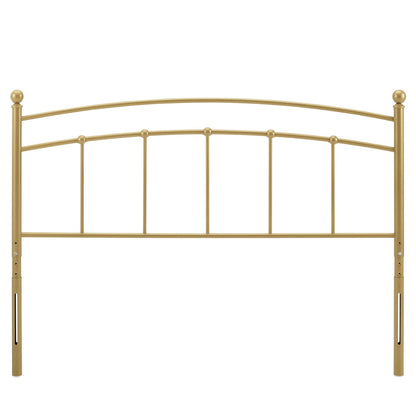 Modway - Abigail Metal King Headboard by Modway  Bedroom Headboards Yellow - MOD-6159-GLD