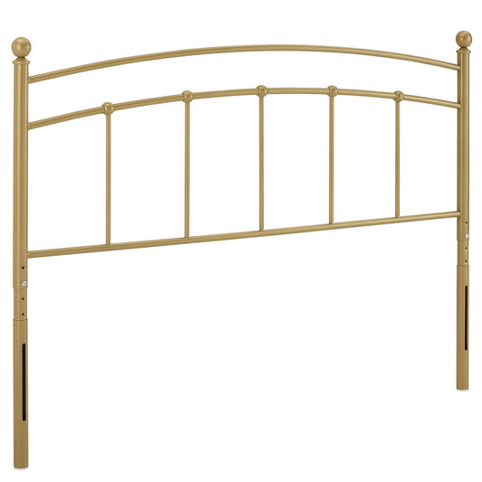 Modway - Abigail Metal King Headboard by Modway  Bedroom Headboards Yellow - MOD-6159-GLD