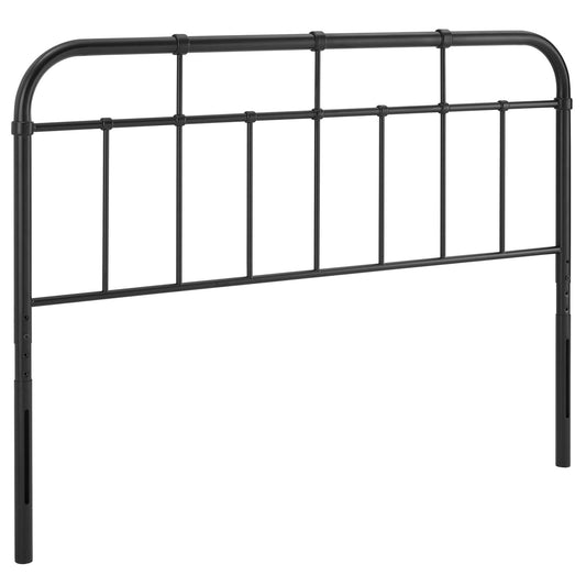 Modway - Alessia Metal Twin Headboard by Modway  Bedroom Headboards Black - MOD-6160-BLK