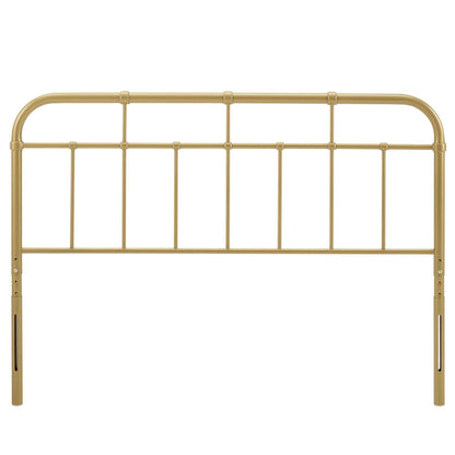Modway - Alessia Metal Full Headboard by Modway  Bedroom Headboards Yellow - MOD-6161-GLD