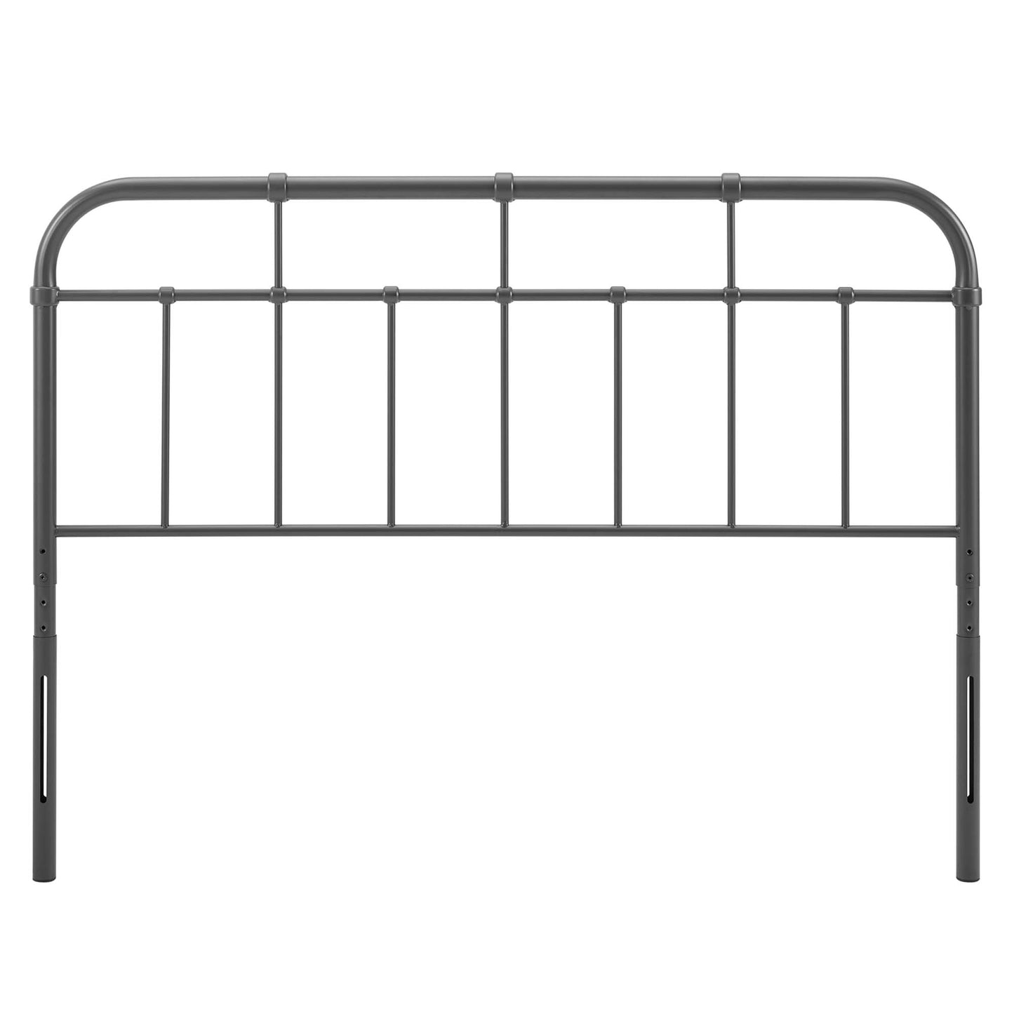 Modway - Alessia Metal Queen Headboard by Modway  Bedroom Headboards Gray - MOD-6162-GRY