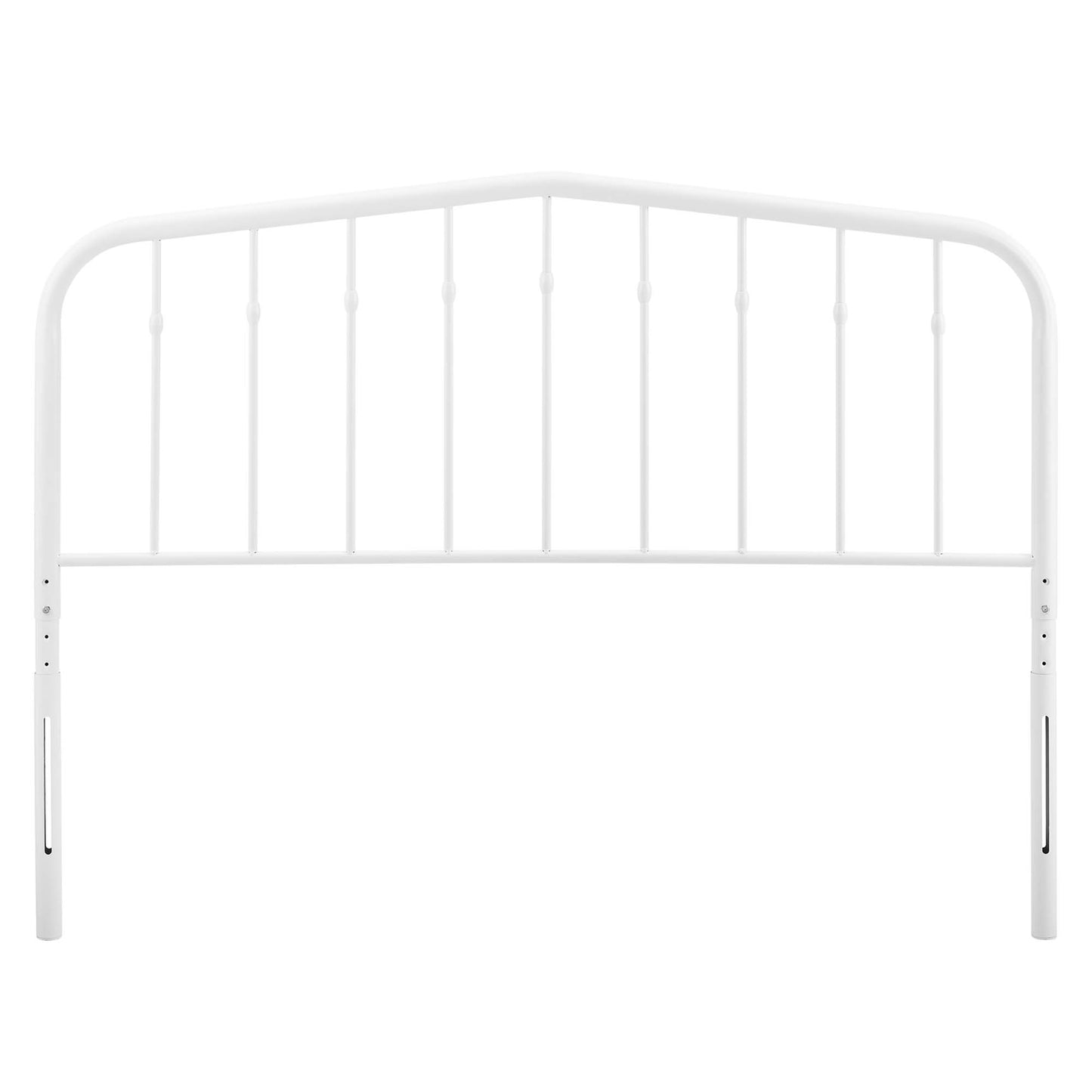 Modway - Lennon Metal Twin Headboard by Modway  Bedroom Headboards White - MOD-6164-WHI