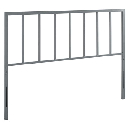Modway Outlet Tatum Metal King Headboard by Modway  Bedroom Furniture Gray - MOD-6171-GRY