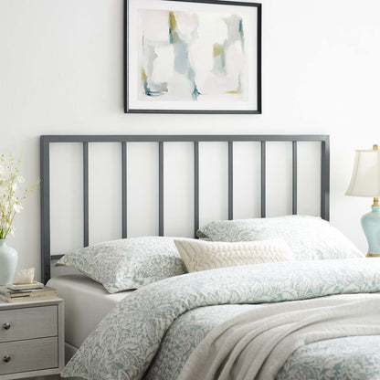 Modway Outlet Tatum Metal King Headboard by Modway  Bedroom Furniture Gray - MOD-6171-GRY