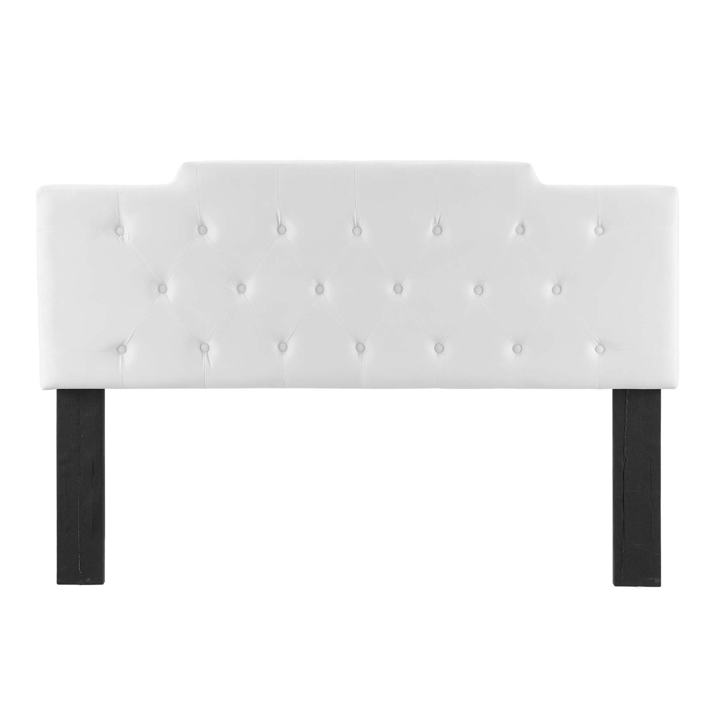 Modway Outlet Juliet Tufted Performance Velvet Full/Queen Headboard by Modway  Bedroom Furniture White - MOD-6185-WHI