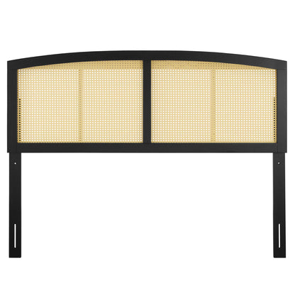 Modway Outlet Halcyon Cane Full Headboard by Modway  Bedroom Furniture Black - MOD-6203-BLK