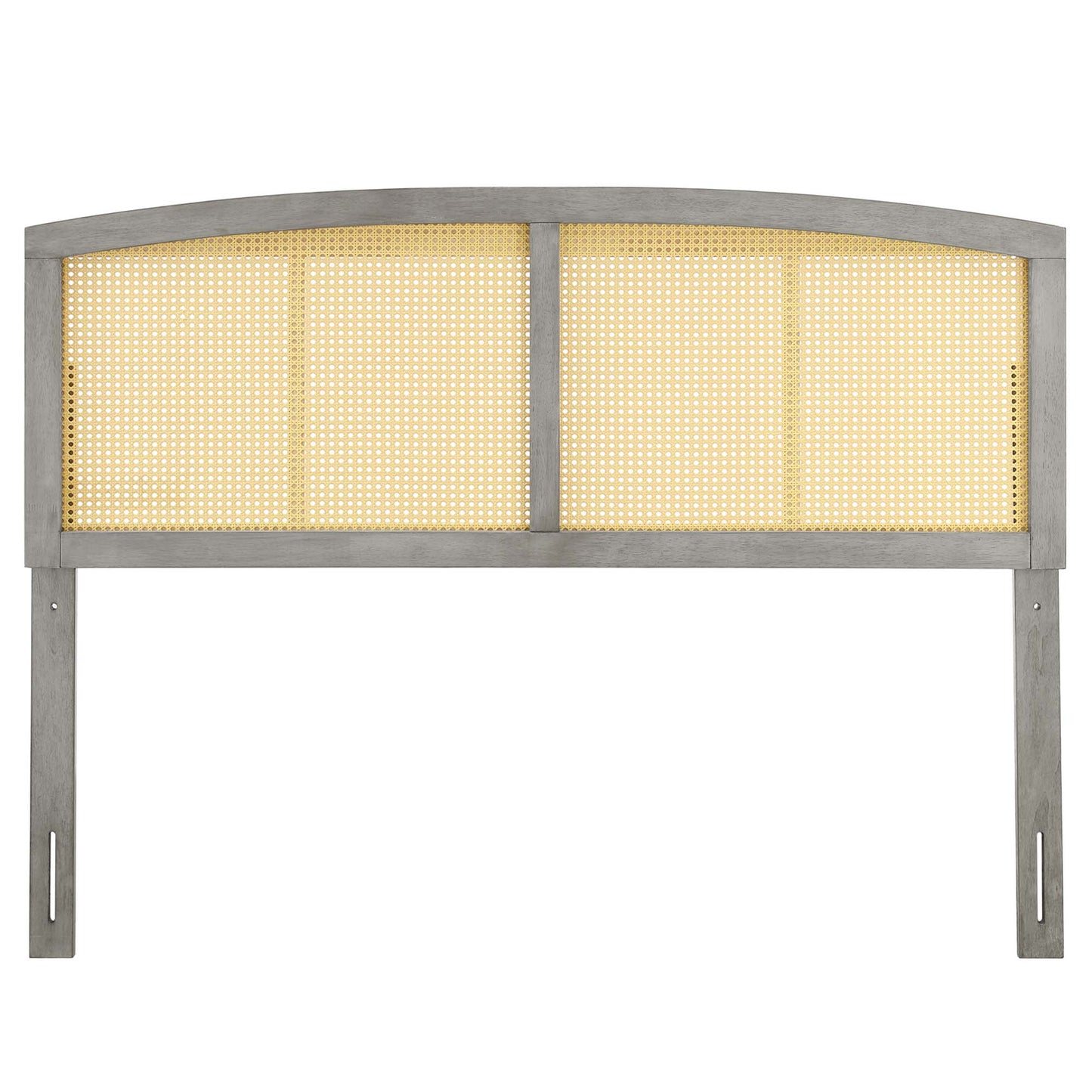 Modway Outlet Halcyon Cane Full Headboard by Modway  Bedroom Furniture Gray - MOD-6203-GRY