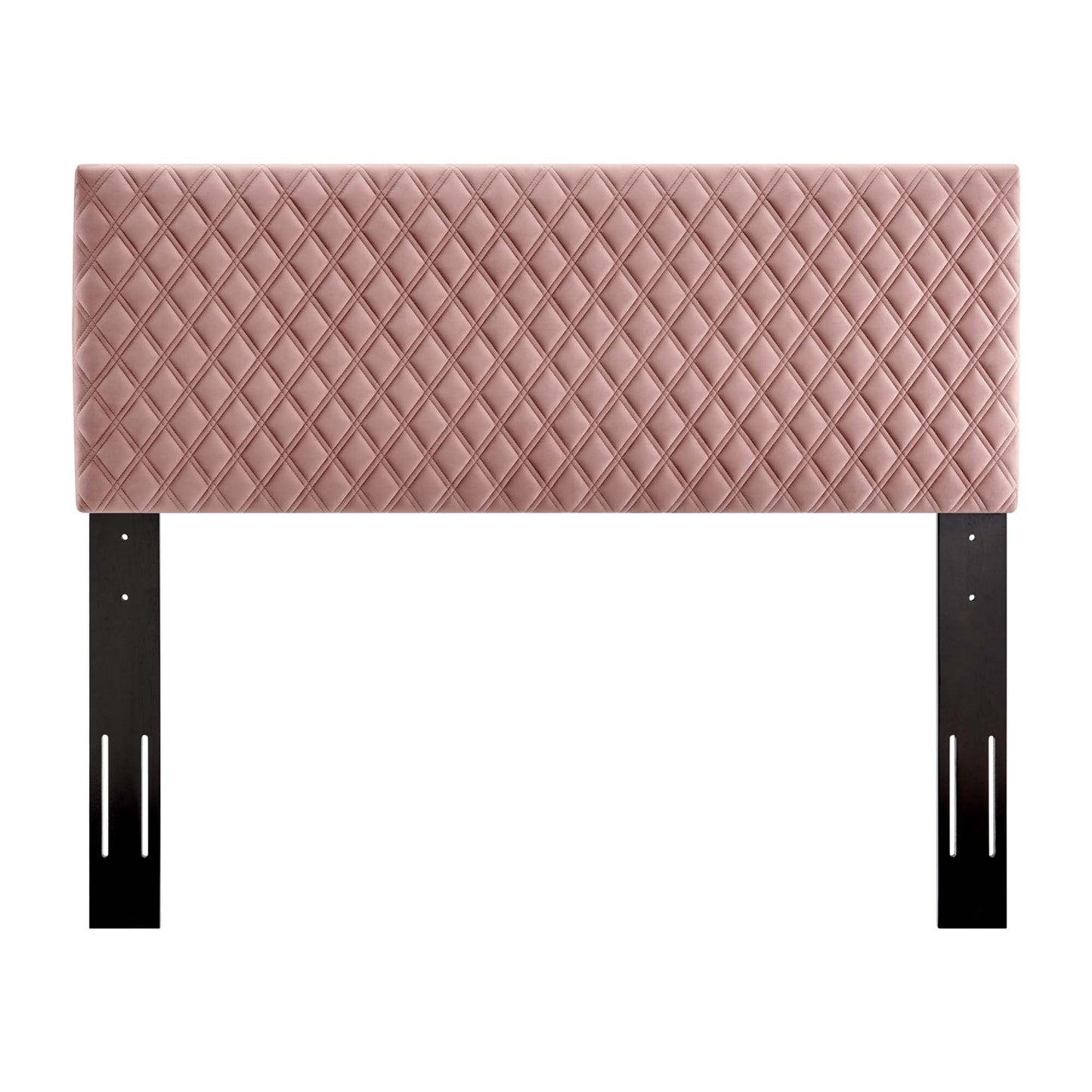 Modway Outlet Angela Performance Velvet King Headboard by Modway  Bedroom Furniture Dusty Rose - MOD-6211-DUS