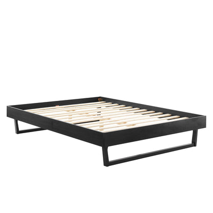 Modway Outlet Billie Wood Queen Platform Bed Frame by Modway  Bedroom Furniture Black - MOD-6214-BLK