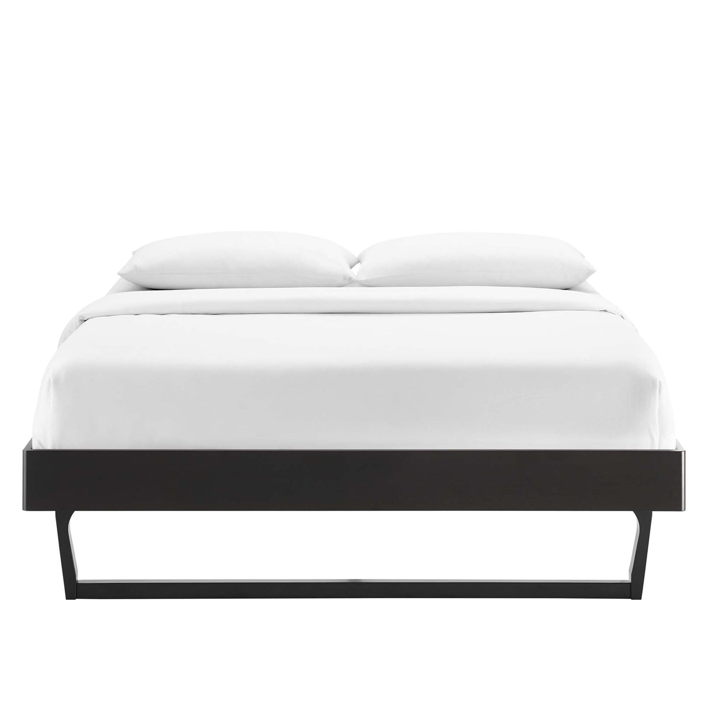 Modway Outlet Billie Wood Queen Platform Bed Frame by Modway  Bedroom Furniture Black - MOD-6214-BLK