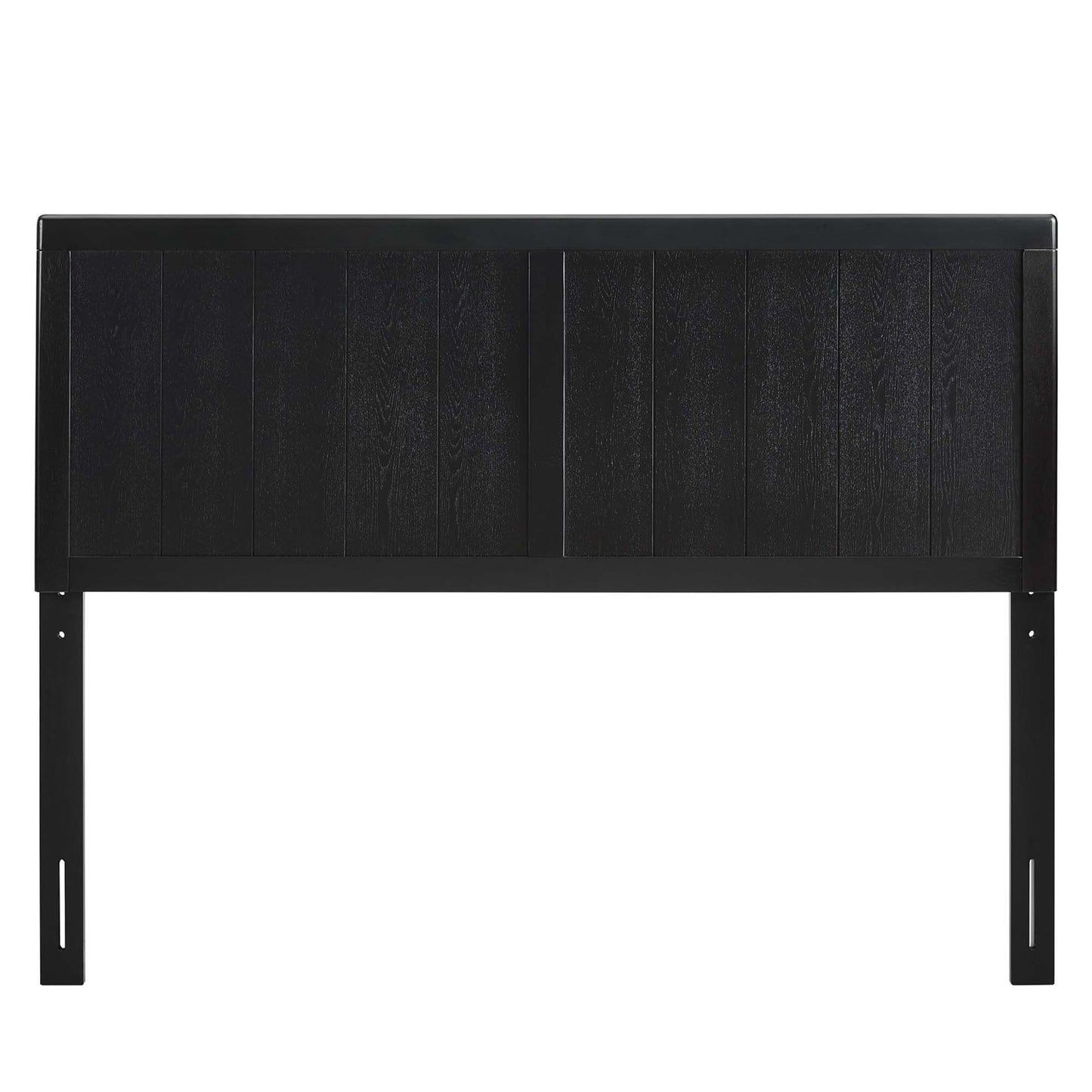 Modway - Robbie Wood Twin Headboard by Modway  Bedroom Headboards Black - MOD-6216-BLK