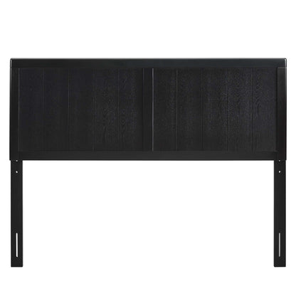 Modway - Robbie Wood Twin Headboard by Modway  Bedroom Headboards Black - MOD-6216-BLK