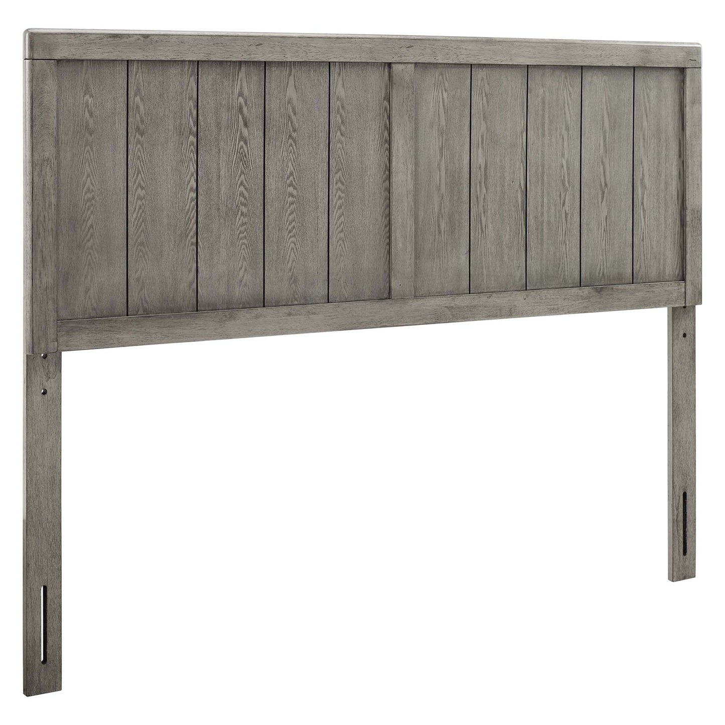 Modway - Robbie Wood Queen Headboard by Modway  Bedroom Headboards Gray - MOD-6218-GRY