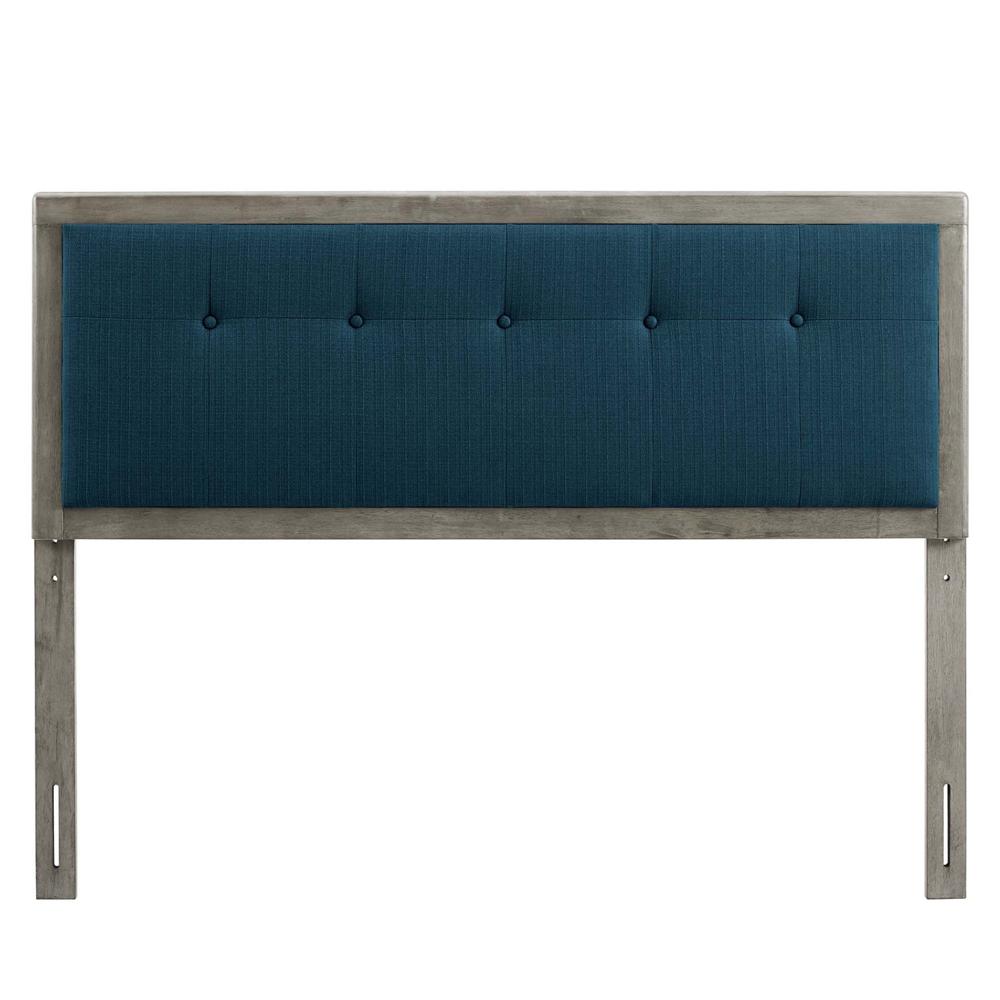 Modway Outlet Draper Tufted Fabric and Wood King Headboard by Modway  Bedroom Furniture Gray Azure - MOD-6227-GRY-AZU
