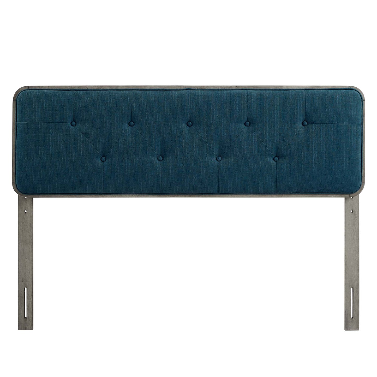 Modway Outlet Collins Tufted Fabric and Wood Twin Headboard by Modway  Bedroom Furniture Gray Azure - MOD-6232-GRY-AZU