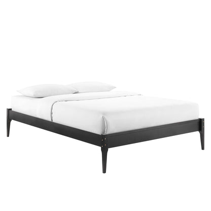 Modway Outlet June Wood Queen Platform Bed Frame by Modway  Bedroom Furniture Black - MOD-6246-BLK