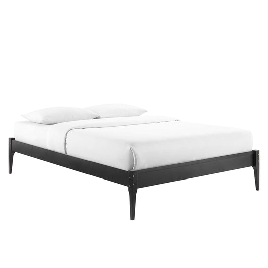 Modway Outlet June Wood Queen Platform Bed Frame by Modway  Bedroom Furniture Black - MOD-6246-BLK