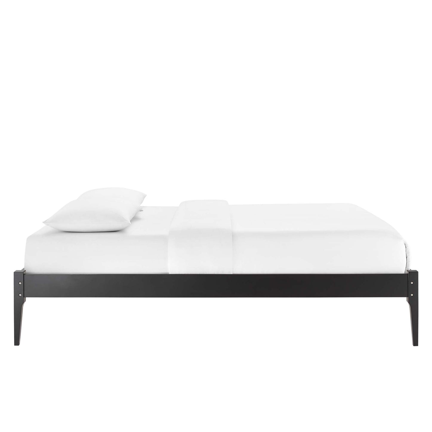 Modway Outlet June Wood Queen Platform Bed Frame by Modway  Bedroom Furniture Black - MOD-6246-BLK