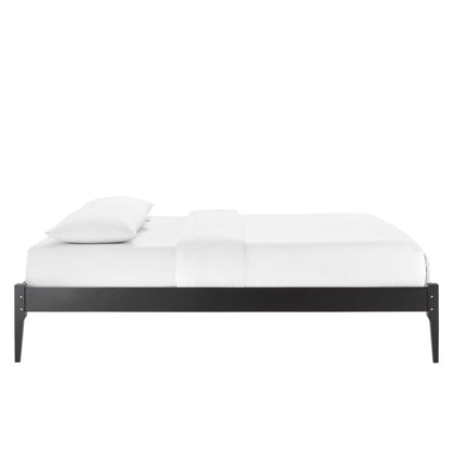 Modway Outlet June Wood Queen Platform Bed Frame by Modway  Bedroom Furniture Black - MOD-6246-BLK