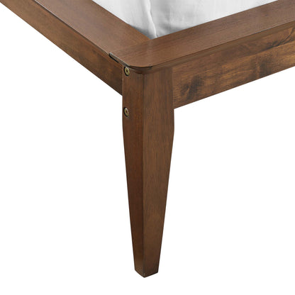 Modway - Astra Wood King Platform Bed by Modway  Bedroom Beds Brown - MOD-6251-WAL